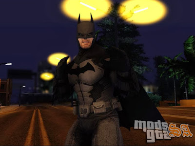 Batman do Batman Arkham Origins para GTA San Andreas